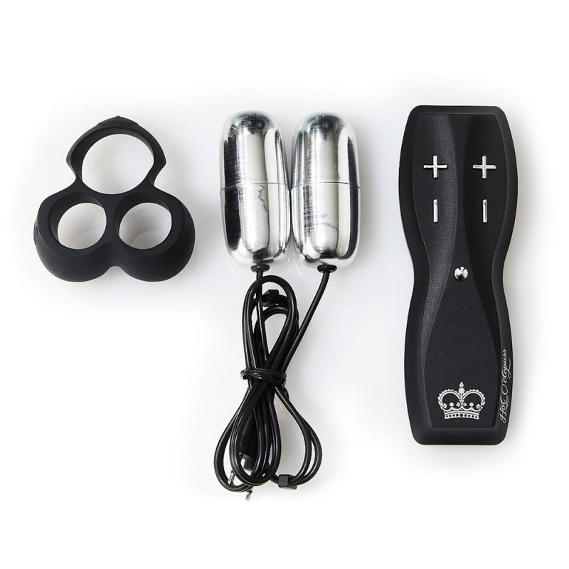 Wibrujący pierścień na penisa JETT – technologia Treble and Bass, 5 trybów, średnica tulei 3 cm - 3