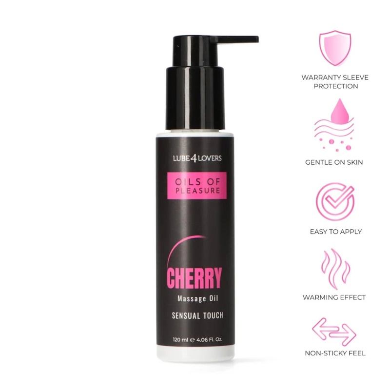 Olejek do masażu o zapachu wiśni 120 ml - 1