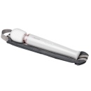 Masażer Le Wand Pearl White – akumulatorowa różdżka z silikonową głowicą, długość 33,5 cm - 8