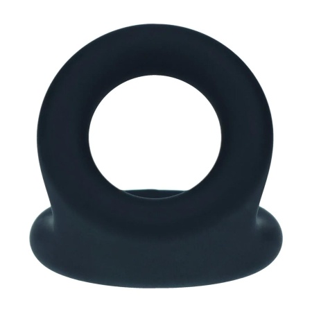 Double O Silicone Cockring - S - Black - 6