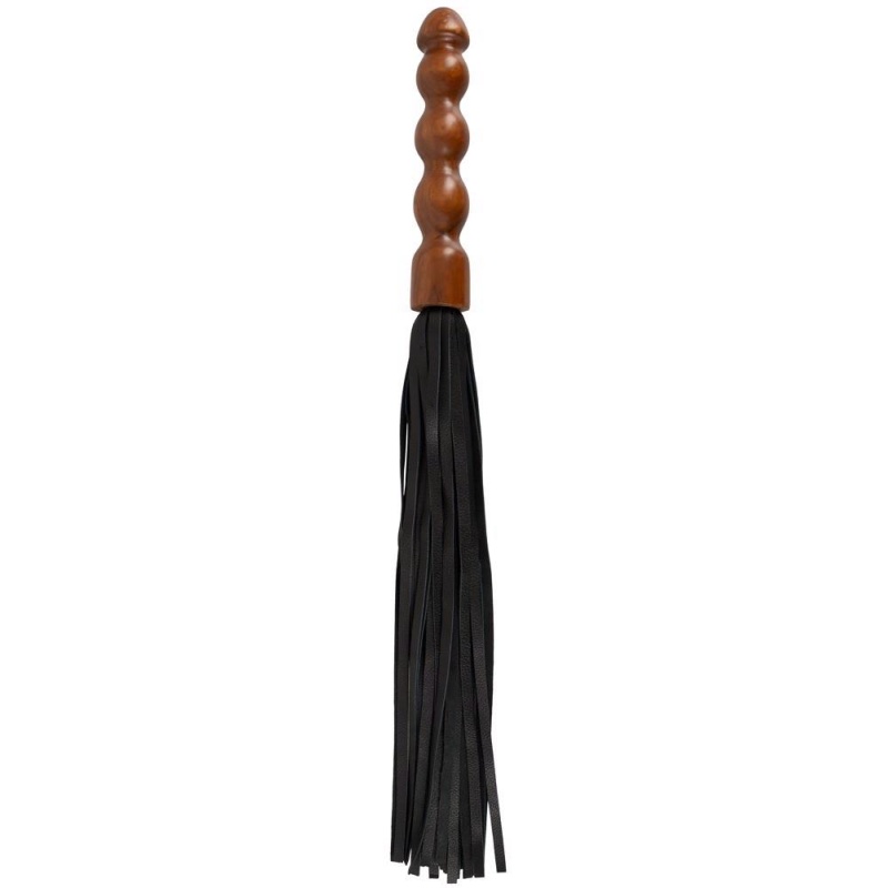 Leather Flogger Wood - 1