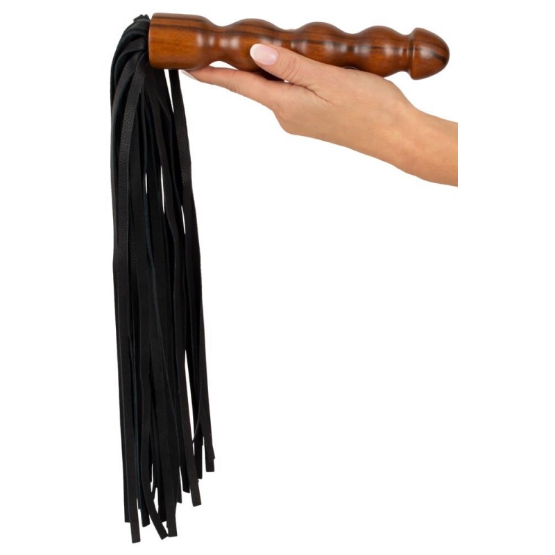 Leather Flogger Wood - 4