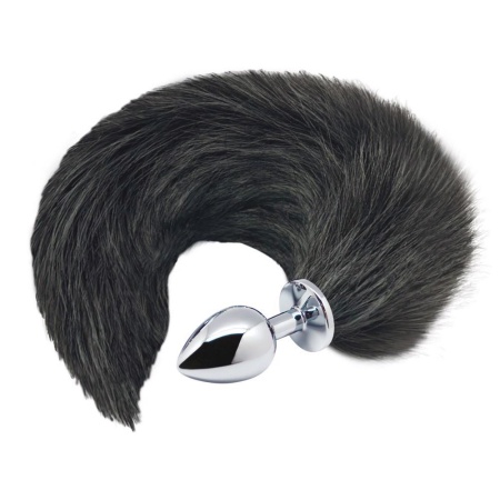 Alive Black&White Fox Tail S - 2
