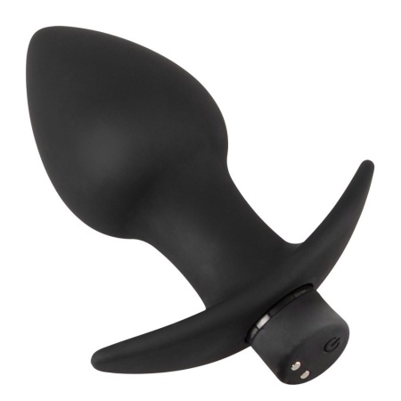 Zestaw 3 wtyczek odbytowych Black Velvets z wibratorem kulkowym 10 trybów, silikon, 3,3–4,5 cm - 5