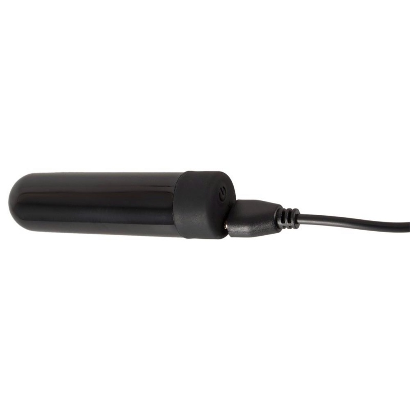 Zestaw 3 wtyczek odbytowych Black Velvets z wibratorem kulkowym 10 trybów, silikon, 3,3–4,5 cm - 7