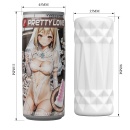 Masturbator w kształcie puszki z wkładem TPR i obudową ABS o wysokości 11 cm - 9