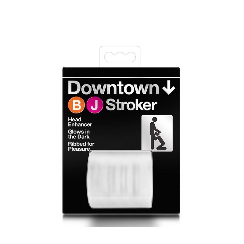 X5 MEN DOWNTOWN BJ STROKER CLEAR - 1