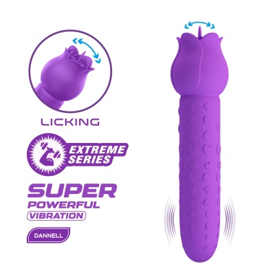 Pretty Love Dannell Extreme Series Vibrator - 1 2