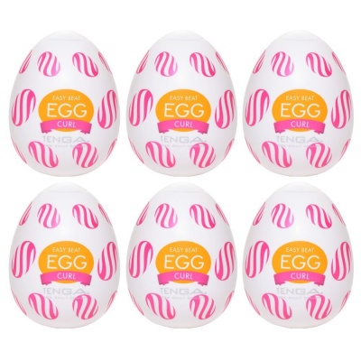Tenga Egg Curl Pack of 6 - 1