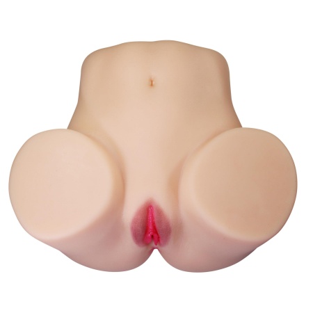 Masturbator dwukanałowy Julia z technologią Sort Skin, 34 cm - 4