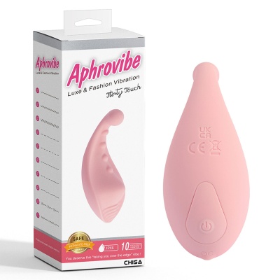 Stymulator łechtaczki Flirty Touch Chisa - silikon, 10 trybów wibracji, IPX6, 10,3 cm - 1