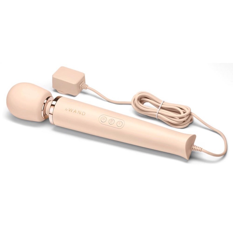 Masażer wibracyjny Le Wand Powerful Plug-In Cream - zasilanie sieciowe, 6 trybów, 10 intensywności, 34 cm - 5