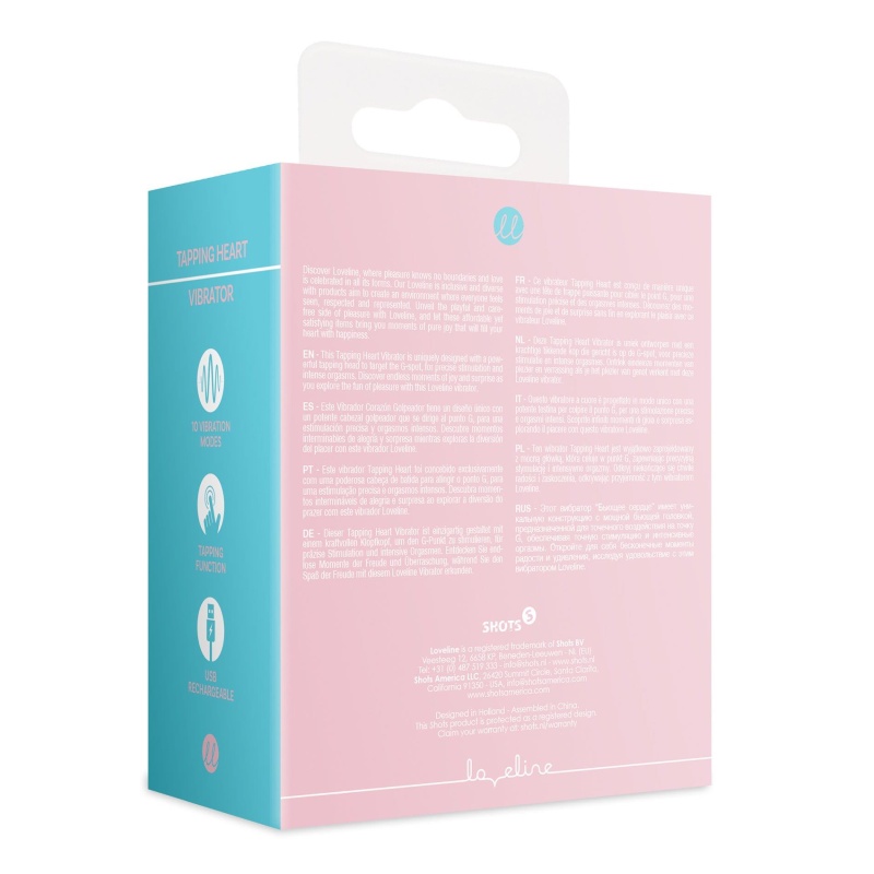 Tapping Heart Vibrator - 4