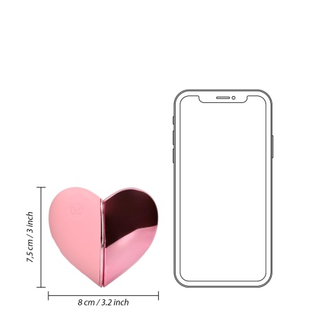 Tapping Heart Vibrator - 12