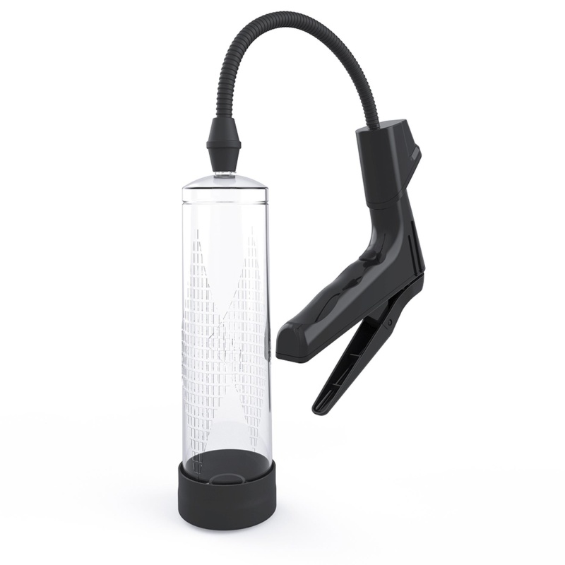 Pompka próżniowa manualna z wyświetlaczem cyfrowym - mechanizm tłokowy, Ø 70 mm, długość całkowita 22 cm - 5