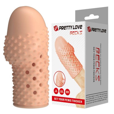 Pretty Love Penis Sleeve – Becks (Flesh) - 1