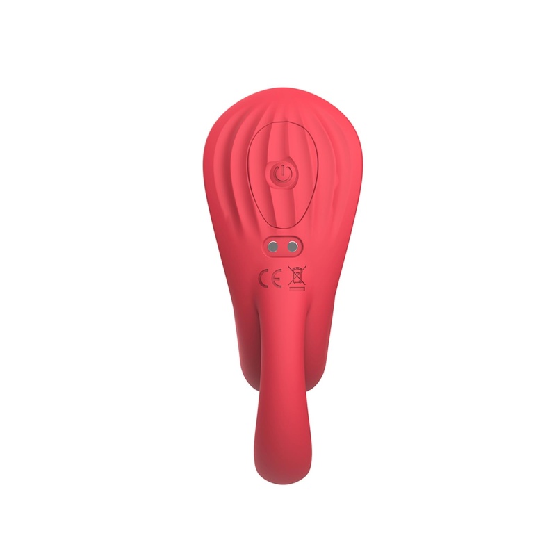 Wibrator z potrójną stymulacją Acein - 3 silniki, 10 trybów wibracji, długość 10,8 cm - 3