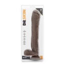 DR. SKIN MR. ED 13INCH DILDO CHOCOLATE - 1