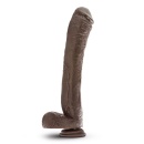 DR. SKIN MR. ED 13INCH DILDO CHOCOLATE - 2