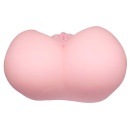 Masturbator Fuck me Doggy Style – dwukanałowa imitacja pośladków z TPE, 19 × 27,5 × 13 cm - 5