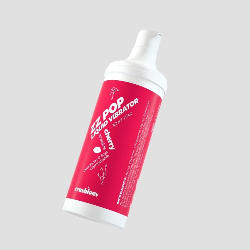 Płyn stymulujący ZZ POP Liquid Vibrator Cherry Aroma 30 ml - 4