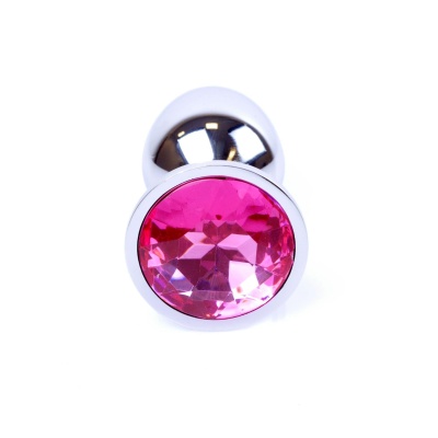 MyLove Toys - Jewellery Silver PLUG- Pink - 1 2