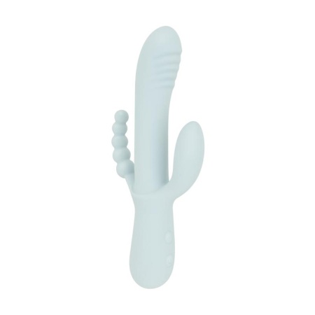 Good Vibes Only - Sage - Triple Stimulation Vibe - Blue - 4