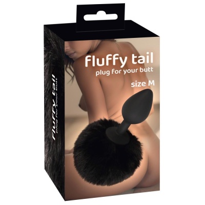 Fluffy Tail Black M - 1