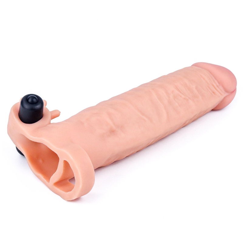 Nakładka na penisa Add 2" Vibrating 19 cm – przedłużenie 5 cm i pogrubienie 50% - 3