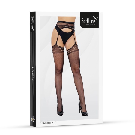 Stockings 4033 black - 3
