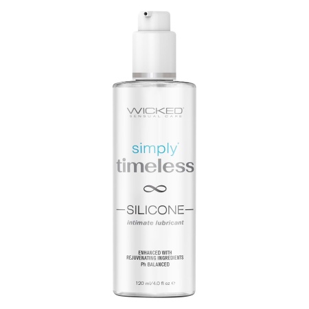 WICKED SIMPLY TIMELESS SILICONE LUBRICANT 120ML - 1