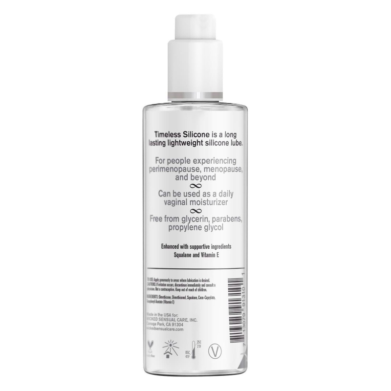 WICKED SIMPLY TIMELESS SILICONE LUBRICANT 120ML - 2