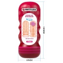 Masturbator próżniowy Flora z obrotową kulką 18 cm - 6