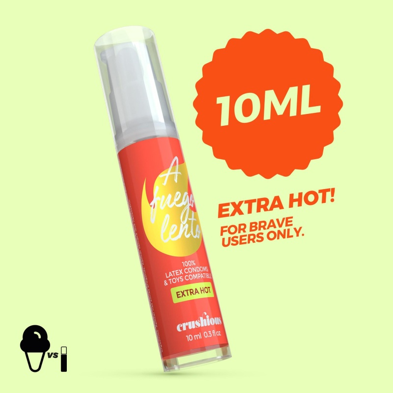 Żel intymny Crushious A Fuego Lento z efektem rozgrzewającym 10 ml - 6