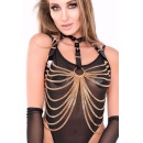 KINKY DIVA BUCKLED CHAIN TOP - 1