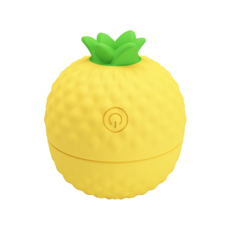 Wibrator Pineapple Secret z funkcją pulsujących uderzeń, silikonowy, 9 cm - 5