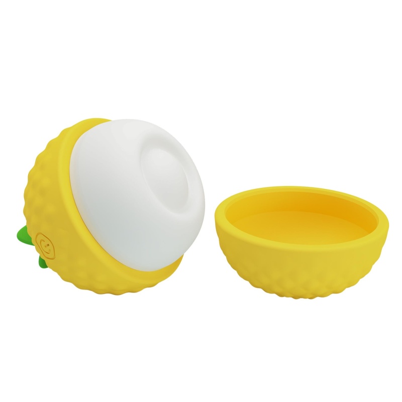 Wibrator Pineapple Secret z funkcją pulsujących uderzeń, silikonowy, 9 cm - 6