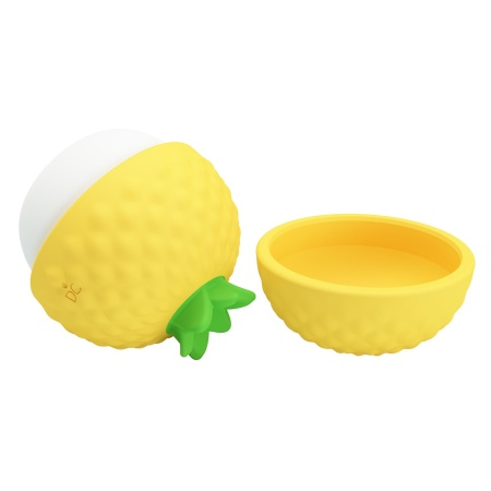 Wibrator Pineapple Secret z funkcją pulsujących uderzeń, silikonowy, 9 cm - 7