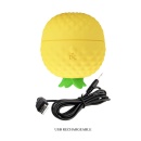 Wibrator Pineapple Secret z funkcją pulsujących uderzeń, silikonowy, 9 cm - 10