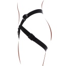 Uprząż strap-on Get Real z regulowanymi paskami i pierścieniami o średnicy 3,5–5 cm - 6