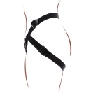 Uprząż strap-on Get Real z regulowanymi paskami i pierścieniami o średnicy 3,5–5 cm - 10