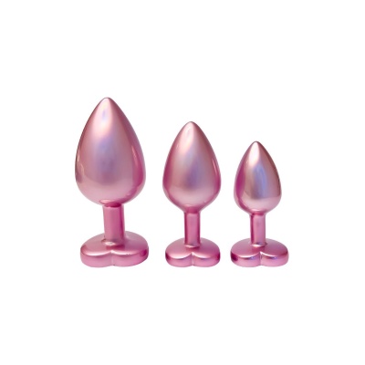 GLEAMING LOVE MATTE PINK PLUG SET - 1 2