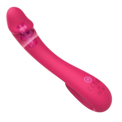 Wibrator punktu G Vibey Model J – różowy, 19,4 cm - 1