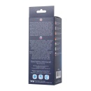 Dildo Bruce Glow Blue 16,5 cm - dwuwarstwowy silikon świecący w ciemności - 8