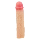 Nakładka na penisa Derek - przedłużenie 7,6 cm, długość całkowita 21,5 cm - 2