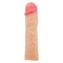 Nakładka na penisa Derek - przedłużenie 7,6 cm, długość całkowita 21,5 cm - 4