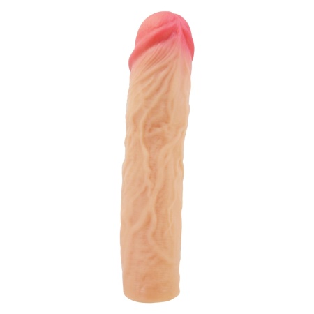 Nakładka na penisa Derek - przedłużenie 7,6 cm, długość całkowita 21,5 cm - 7