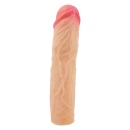 Nakładka na penisa Derek - przedłużenie 7,6 cm, długość całkowita 21,5 cm - 7