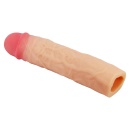 Nakładka na penisa Derek - przedłużenie 7,6 cm, długość całkowita 21,5 cm - 9