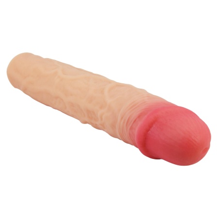 Nakładka na penisa Derek - przedłużenie 7,6 cm, długość całkowita 21,5 cm - 10